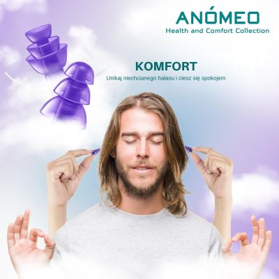 5. ZATYCZKI DO USZU ANOMEO - RELAX