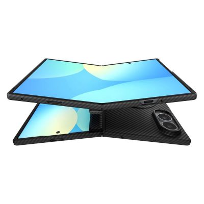 4. Etui Spigen AirSkin Aramid MagFit MagSafe na Samsung Galaxy Z Fold 8 - czarne