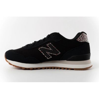 3. New Balance buty sportowe damskie sneakersy 515 czarne skórzane