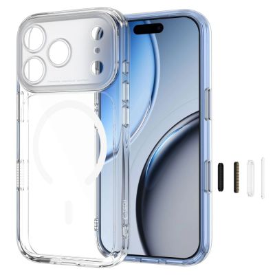 11. Etui Tech-Protect MagPeak MagSafe CC na iPhone 17 Pro Max / 18 Pro Max - przezroczyste