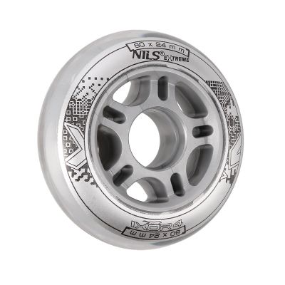21. PU 80x24 82A PRZEZROCZYSTE KÓŁKA (4 szt.) NILS EXTREME