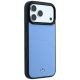 4. Etui Mercedes Leather Mesh with Bow Line MagSafe na iPhone 18 Pro Max / 17 Pro Max - niebieskie