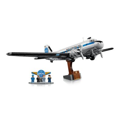 7. LEGO Icons 11378 - Samolot pasażerski Douglas DC-3 PAN AM