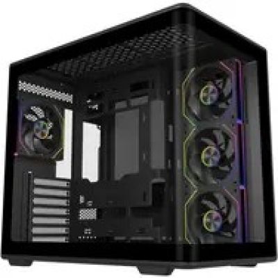 3. Cooler Master Elite 600 Tower Czarny, Przezroczysty