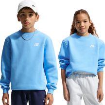 Bluza dla dzieci Nike Sportswear Club Fleece jasnoniebieska FD3006 497