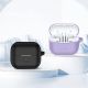 3. Etui Tech-Protect Silicone Hook na Samsung Galaxy Buds 3 / 3 FE / 3 Pro - fioletowe