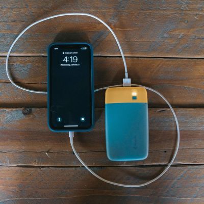 7. BioLite Charge 20 PD Litowo-jonowa (Li-Ion) 6000 mAh Szary, Pomarańczowy