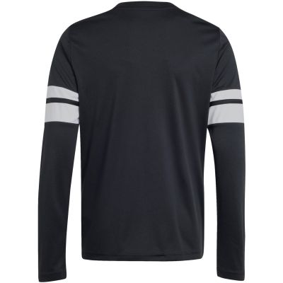 3. Koszulka dla dzieci adidas Squadra 25 Long Sleeve Jersey czarno-biała JJ0047
