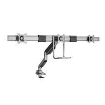 Wyposażenie: Uchwyt biurkowy 17"-27"/3TFT 360 Sprężyna gazowa 6 kg srebrny lite Sprzedaż detaliczna