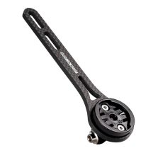 Uchwyt na licznik rowerowy Rockbros FK-307W włókno węglowe - czarny