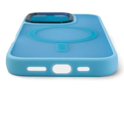 5. Etui Magnetic Collection MagSafe na iPhone 16 Pro Max - jasnoniebieskie