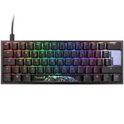 Klawiatura Gamingowa Ducky One 2 Pro Mini, RGB LED - Cherry Silent Red (DKON2061ST-SDEPDAZT2)