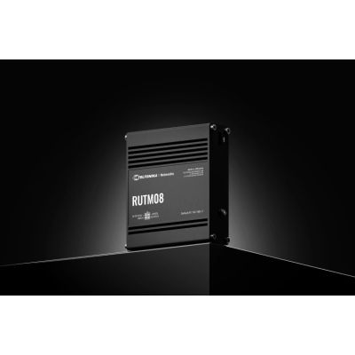 6. Teltonika RUTM08 ruter Gigabit Ethernet Czarny