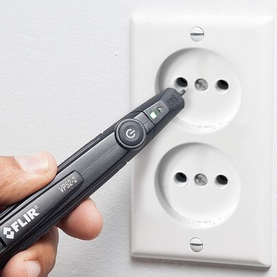 6. FLIR VP52-2 Tester di tensione senza contatto CAT IV 1000 V LED, Vibrazione, Acustico Kieszeń Czarny