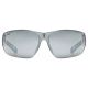 3. Okulary rowerowe UVEX Equate, white matt/mir.silver