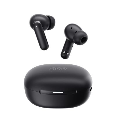 2. Słuchawki dokanałowe QCY MeloBuds N30 z ANC Bluetooth 5.4 IPX4 - czarne