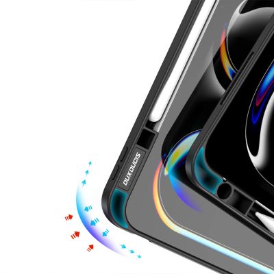 7. Etui Dux Ducis Magi na iPad Pro 13" (2024/2025) z podstawką - czarne