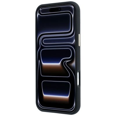 5. Etui Guess Perforated 4G Gold Logo Magsafe na iPhone 17 Pro Max / 18 Pro Max - czarne