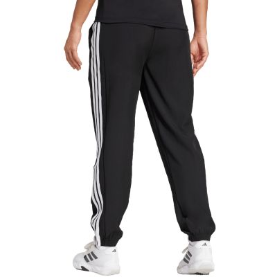 9. Spodnie damskie adidas Train Essentials 3-Stripes Woven czarne JI8313