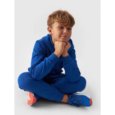 4. Spodnie dresowe 4F Jr 4FJWMM00TTROM0811-36S