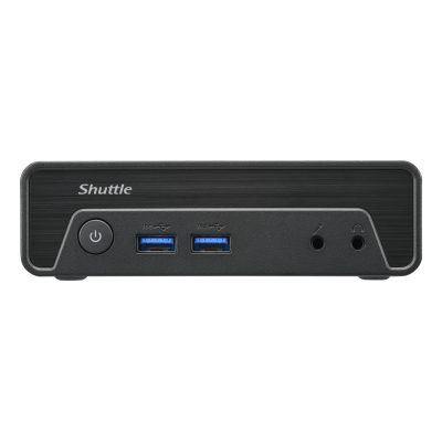 2. Shuttle Nano PC NE10N, Intel N 100, 1x HDMI, 1x DP, 6x USB, 1x LAN, bez wentylatora, ciągła praca 24/7, w tym VESA, komputer PC 0,6 l, Mini PC barebone, Intel SoC, DDR4-SDRAM, PCI Express, Serial ATA, 65 W