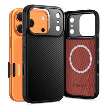 Etui Tech-Protect Kevlar Aramid MagSafe na iPhone 17 Pro - czarne