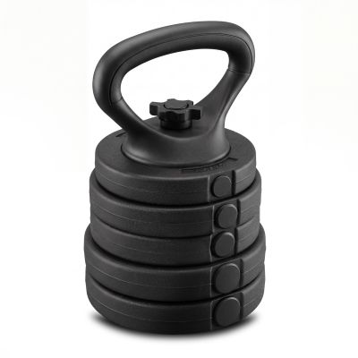 18. Zestaw hantli 4w1 (sztanga, hantle, kettlebell, podpórki do pompek) Spokey PONDUS SET 20 kg
