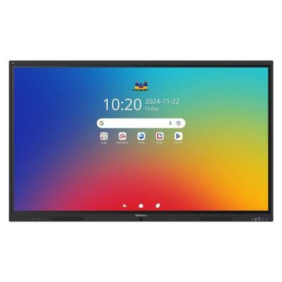 19. Viewsonic IFP6541 tablica interaktywna 165,1 cm (65") 3840 x 2160 px Ekran dotykowy Czarny