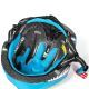 7. Kask rowerowy dziecięcy Wozinsky motyw smok lekki 50-54 cm - niebieski