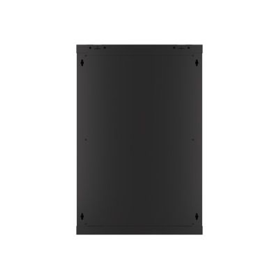 5. Szafa rack Lanberg WF01-6618-10B (18U; 901mm / 600mm / 600 mm; wisząca; Szklane; 19''; kolor czarny)