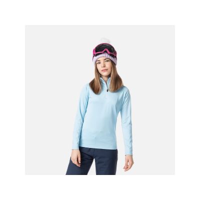 Bluza Rossignol Girl 1/2 Zip Warm Stretch niebieski