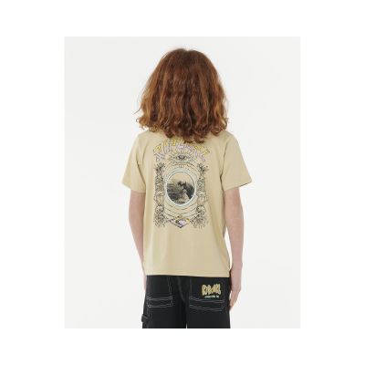 3. Koszulka RIP CURL TROPIC DAZE ART TEE -BOY zielona
