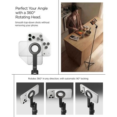12. Selfie stick Spigen S582W Bluetooth - czarny