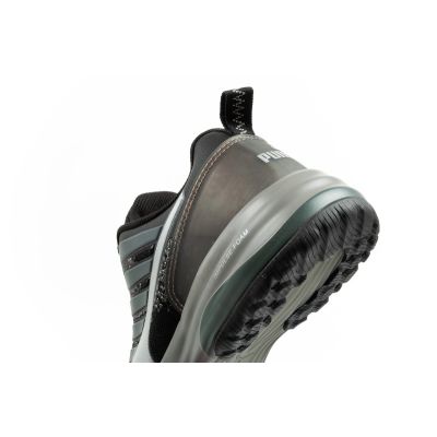 7. Puma buty robocze Charge Black Disc Low S1P ESD HRO SRC czarne BOA