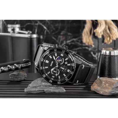 6. Zegarek Męski Skmei 9249BKBK + BOX