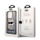 8. Etui Karl Lagerfeld Glitter Choupette Head na iPhone 14 Pro - czarne