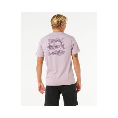 6. Koszulka RIP CURL Desti Animals Tee fioletowy