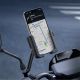 11. Uchwyt motocyklowy na telefon Baseus GoTrip do lusterka, z amortyzacją – czarny