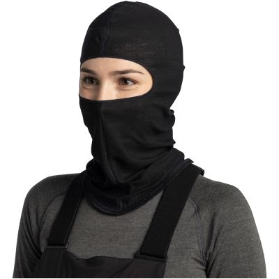 Kominiarka Buff Merino Lightweight Balaclava - solid black