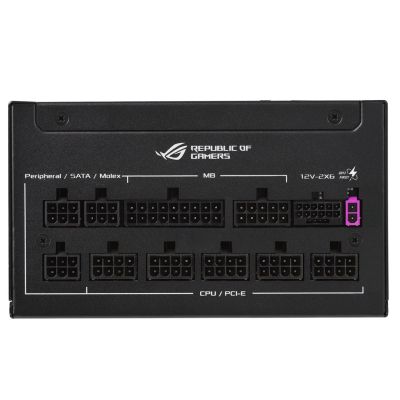 21. ASUS ROG -STRIX-850P-GAMING-E moduł zasilaczy 850 W 20+4 pin ATX ATX Czarny