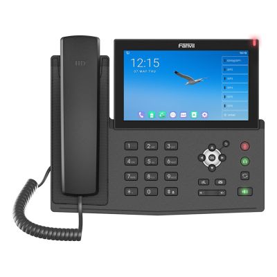 Telefon IP Fanvil X7A przewodowa słuchawka LCD 20 linii Wi-Fi