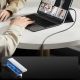 9. Kabel Joyroom S-A50 Unlimited Series 3A USB-A - USB-C z organizerem magnetycznym 1,2m - szary