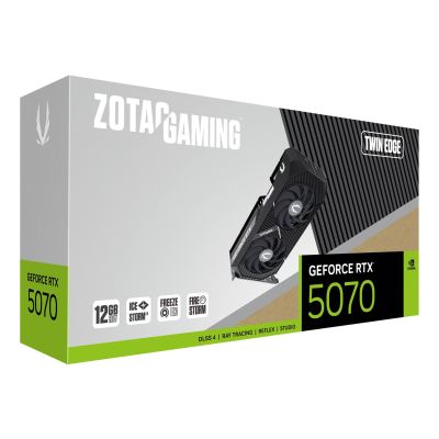 15. Karta graficzna ZOTAC GAMING GeForce RTX 5070 Twin Edge 12GB