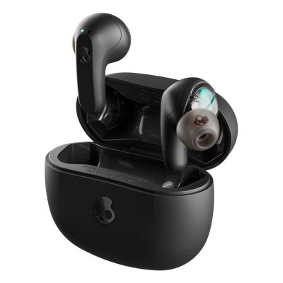 6. Skullcandy (Czaszka) | Prawdziwe bezprzewodowe słuchawki douszne | KOLEJ | Łączność Bluetooth | Czarny