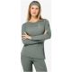 6. Bluza damska Super.natural Berggluck LS - eucalyptus/feather grey rozmiar: m