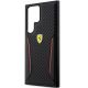 6. Etui Ferrari Carbon Contrast Edges na Samsung Galaxy S23 Ultra - czarny