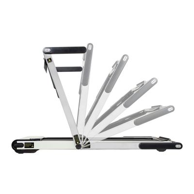 11. Bieżnia elektryczna z biurkiem HMS LOOP12 MULTI 1-12 km/h, szara