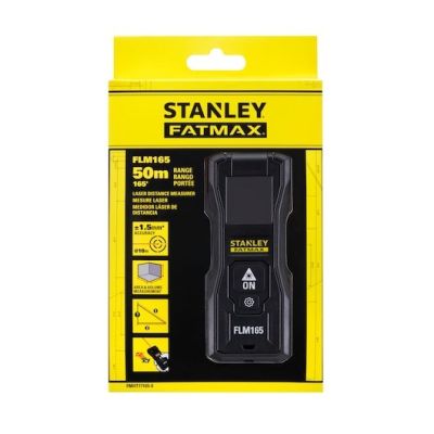 20. Stanley FATMAX FMHT77165-0 metrówka Dalmierz laserowy Czarny 50 m