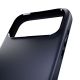 6. Etui silikonowe Puro Icon Mag Pro Liquid Silicone na iPhone 17 Pro kompatybilne z MagSafe, z ochroną aparatu i aluminiowymi przyciskami - ciemnoniebieskie