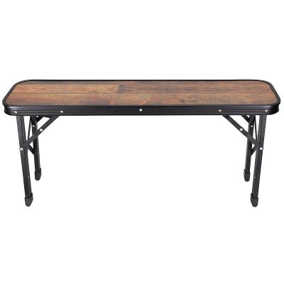 3. STOLIK TURYSTYCZNY SKŁADANY KEMPINGOWY 90x60x70CM I 2 ŁAWKI 87x23x39CM DREWNO